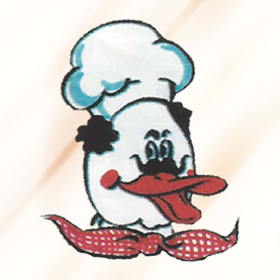 Pizzeria La Duck logo.